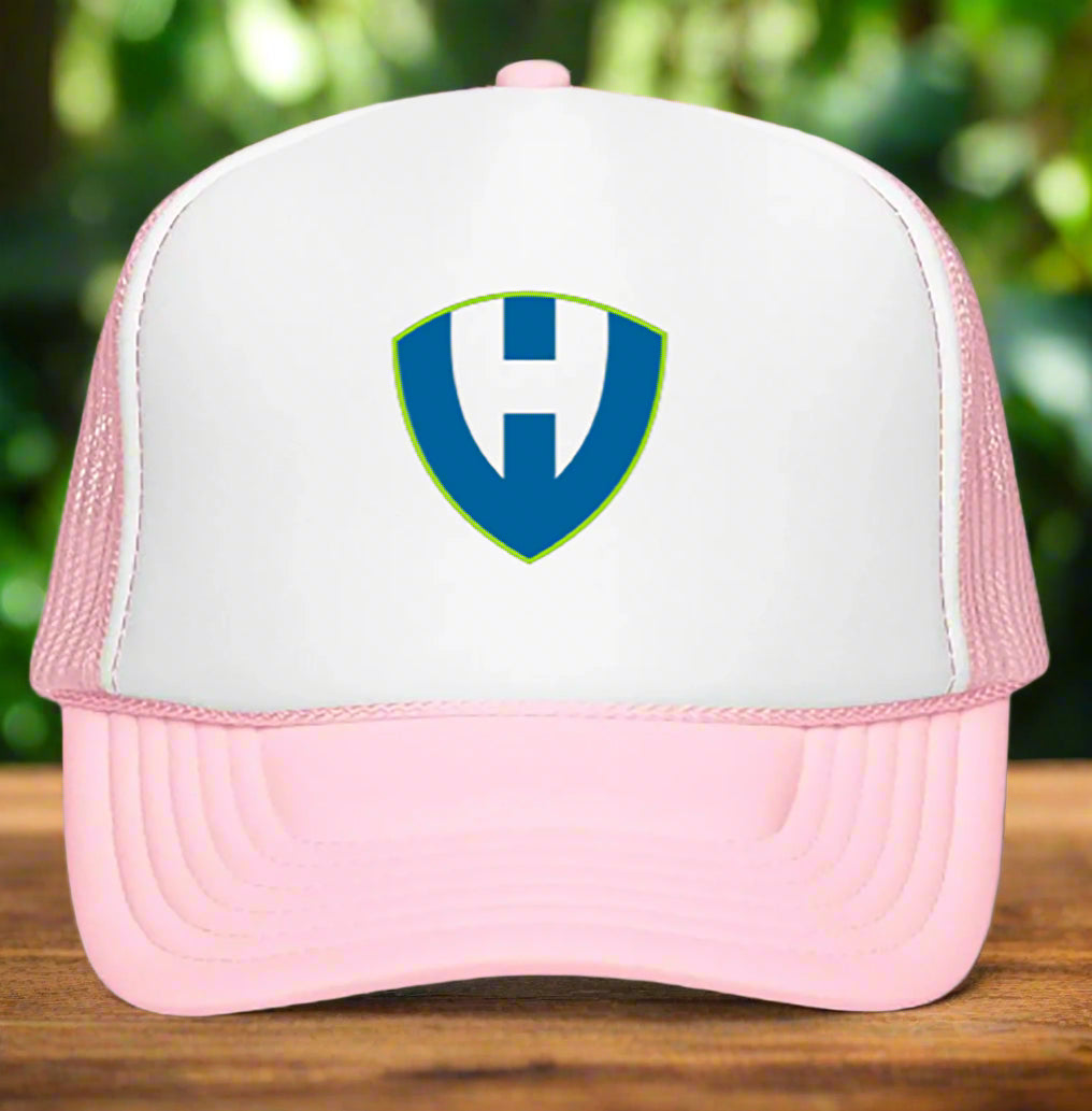 Hero shield trucker hat