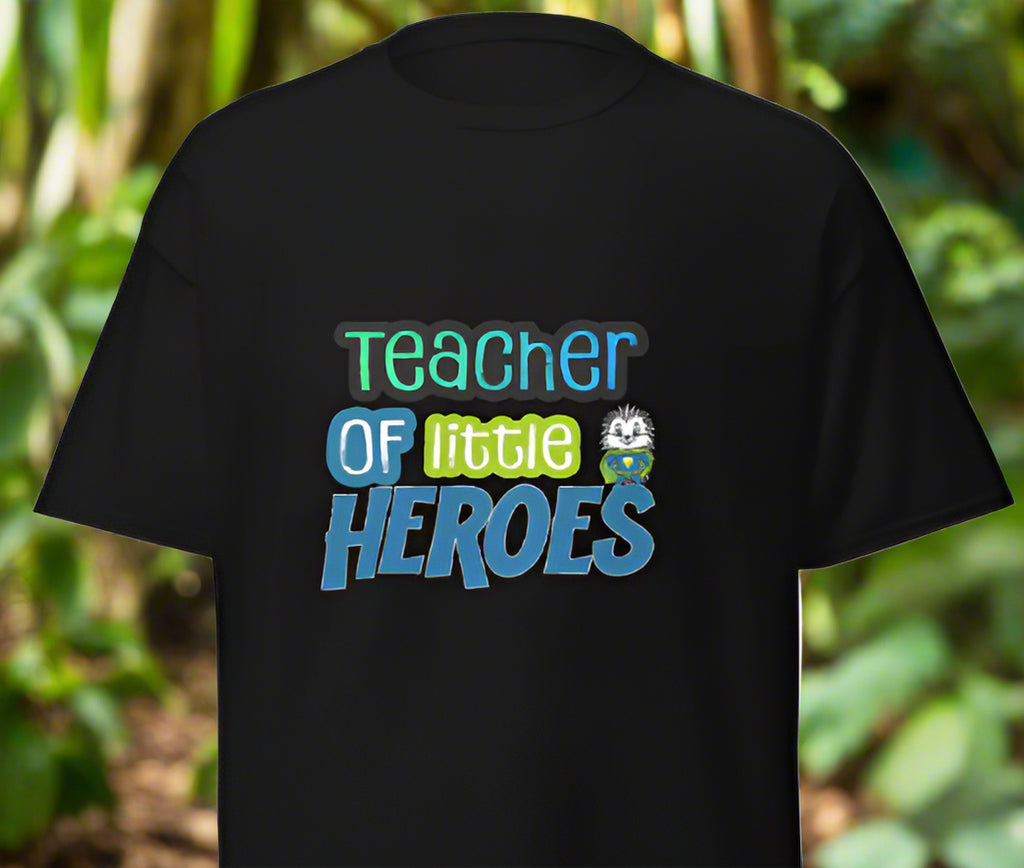 HWES Teacher little hero T