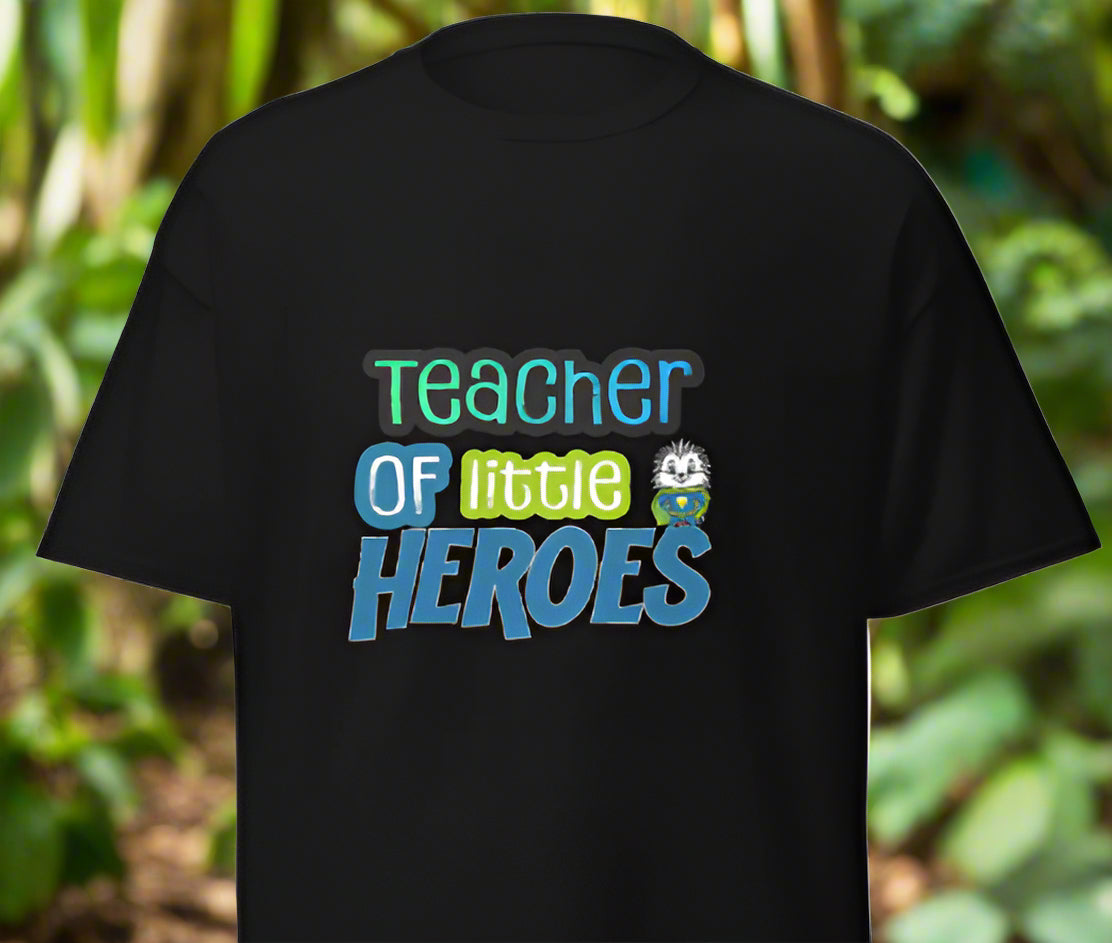 HWES Teacher little hero T