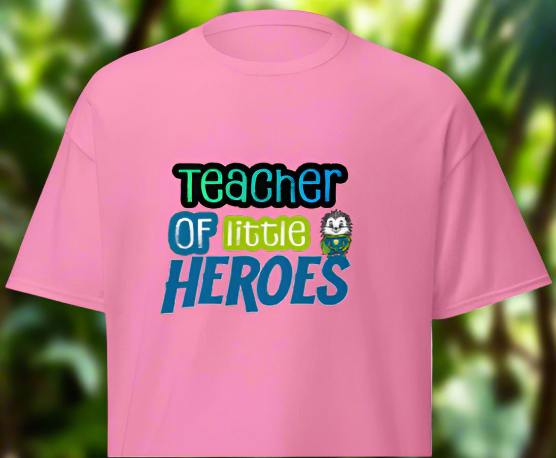 HWES Teacher little hero T