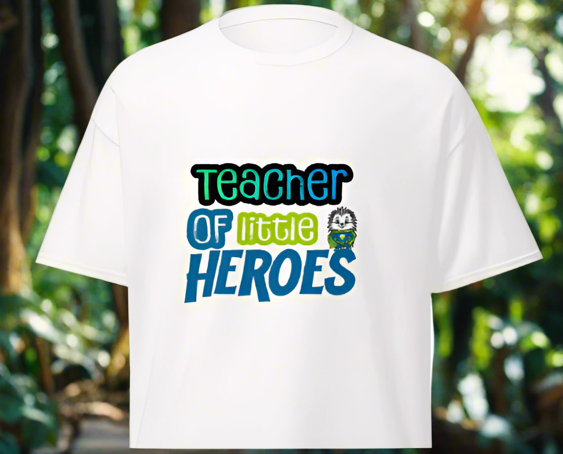 HWES Teacher little hero T